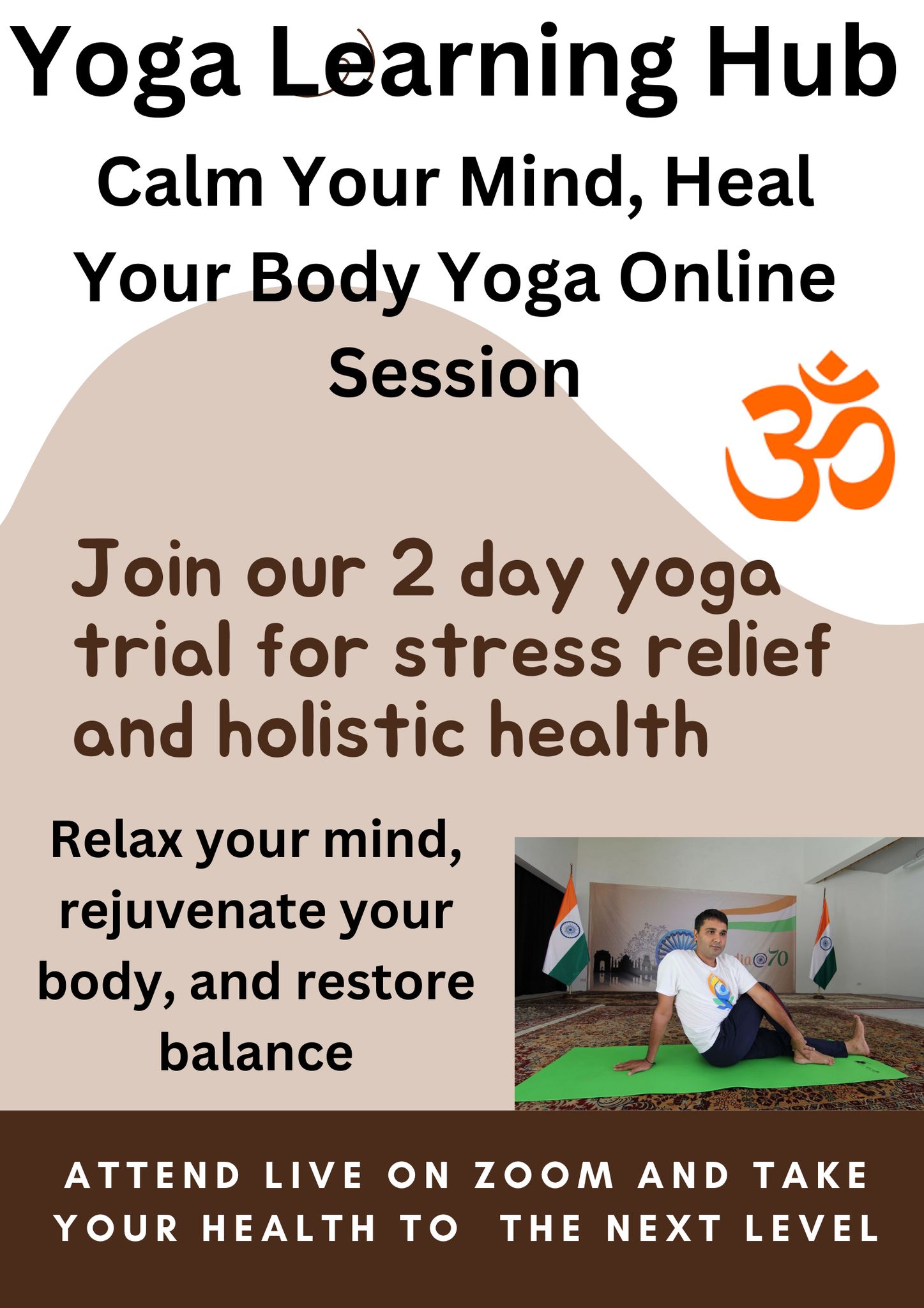 Transform Stress into Serenity with Our 2-Day Yoga Trial @ ₹299 – Your Journey to Wellness Starts Here! 🧘‍♀️"