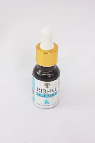 RIGHVI Nasal Drops – Natural Relief for Clear & Healthy Breathing